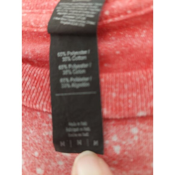 Dachshund Mom Red Graphic T-Shirt With Glitter Effect Polyester/Cotton Womens M - Picture 2 of 3